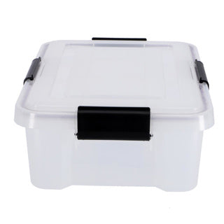 Caixa hermética Iris 10l transparente 30x40x15 cm | 3 peças