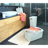 Curver style laundry basket 45L ivory