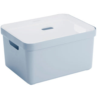 Sigma Home Aufbewahrungsbox 32l blau 445x345x243mm | 2 Stk