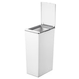 Eko morandi avfallsbeholder 40l hvit touch