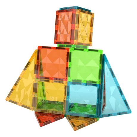 Geomag magnetne igrače magnetne ploščice dragulji 16 gradbeni set.