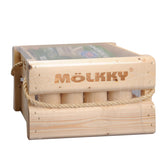 Táctica Mölkky Original en caja de almacenamiento