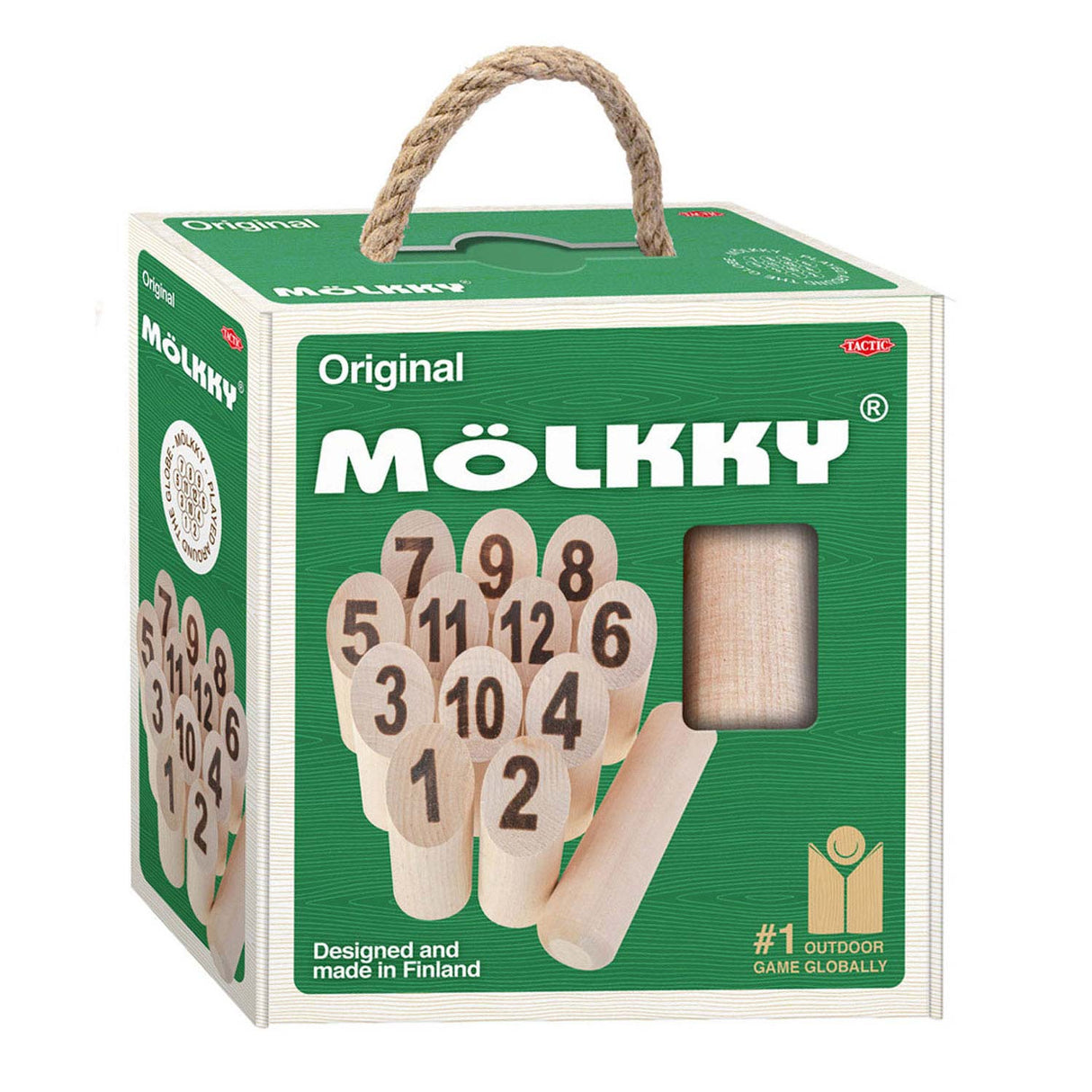 Selecta Mölkky Wooden Throwing Game