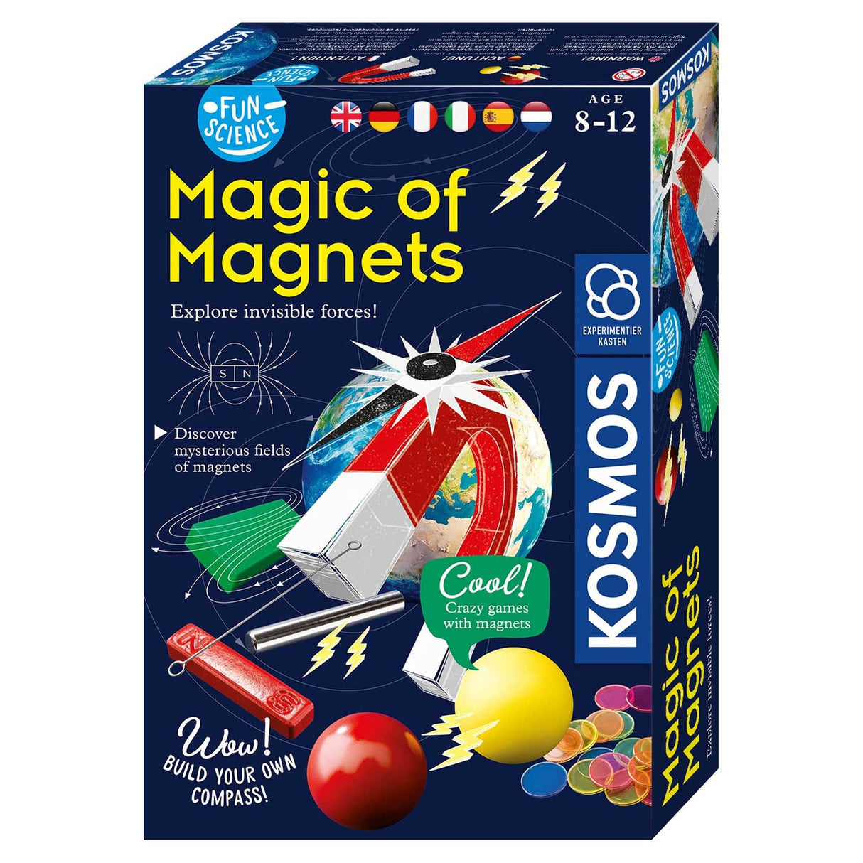 Cosmos Magnete Experimenter setzen