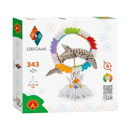 Alexander Toys Origami 3D - Delfin, 343-tlg.