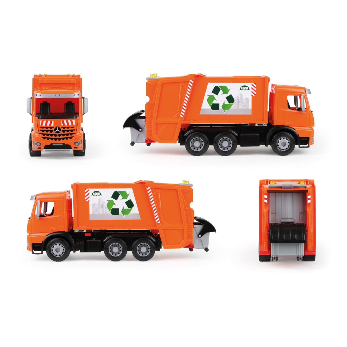 Selecta Worxx garbage truck Mercedes-Benz Arocs, 52cm