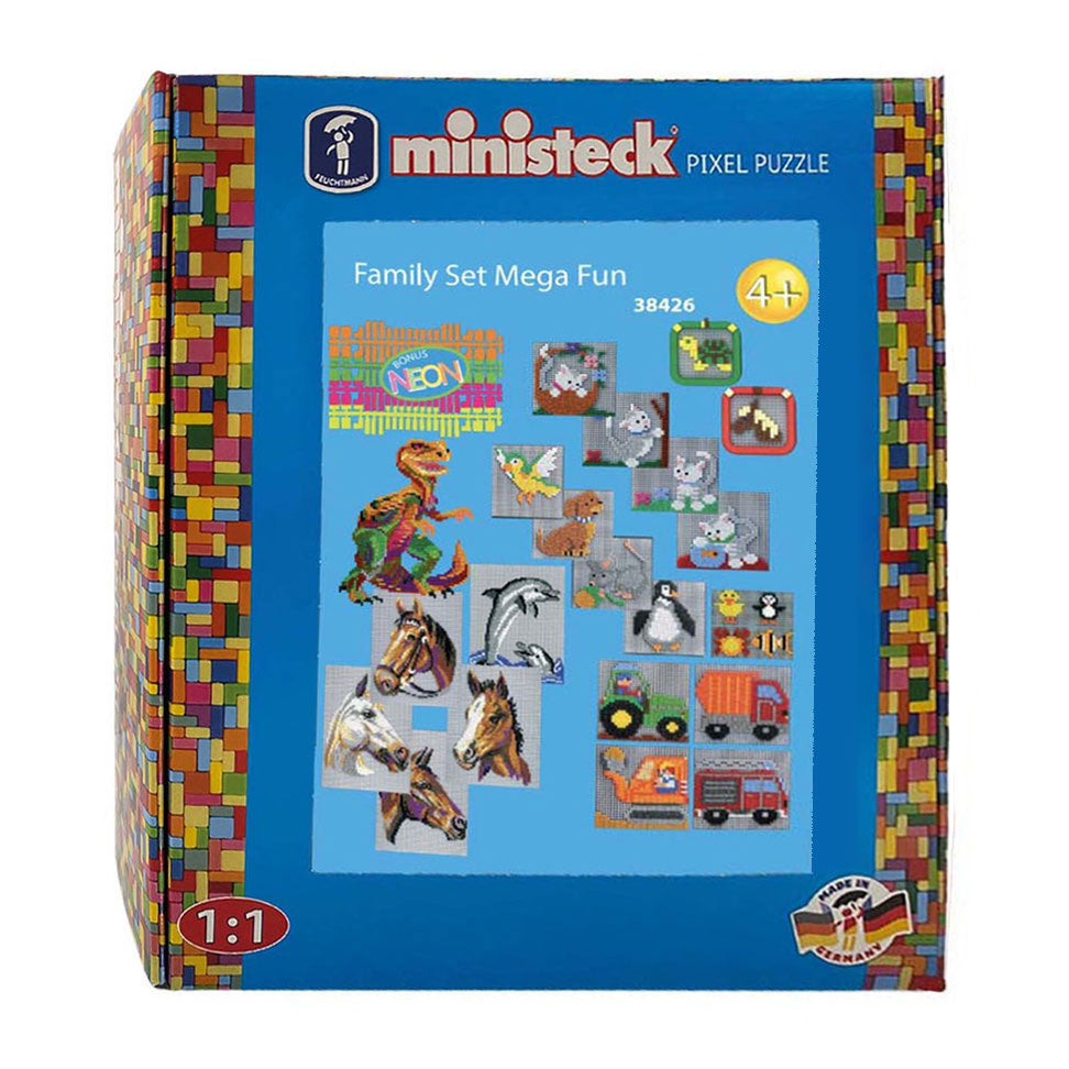 Ministeck family set Mega Fun XXL Box, 4000st.