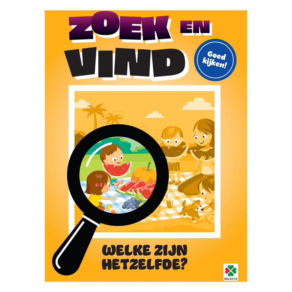 Search and find: which are the same? Doeboek