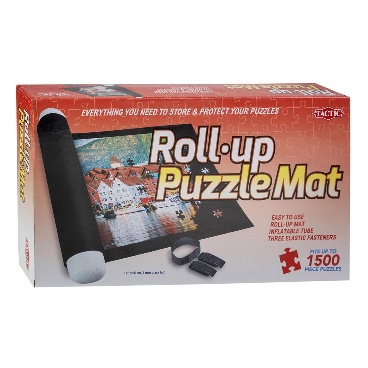 Roll -up puzzle mat