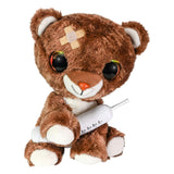 Lumo Stars Knuffel Get Well Bruine Beer met Spuit, 15cm