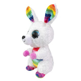 Lumo stars plush toy - rabbit rainbow, 15cm
