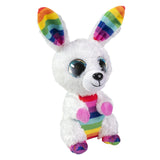 Lumo stars plush toy - rabbit rainbow, 15cm