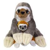 Lumo Stars hug sloth caramel and coffee, 24 cm