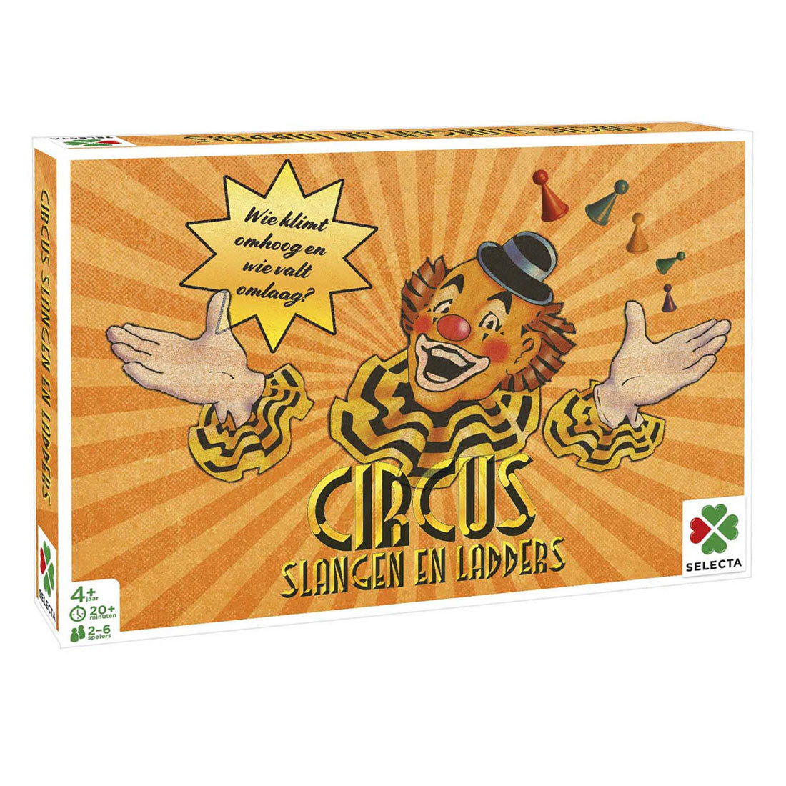 Selecta board games from the past - circus snakes and ladders