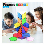 Selecta picassotiles geometry - magnetic building tiles, 16 pcs.
