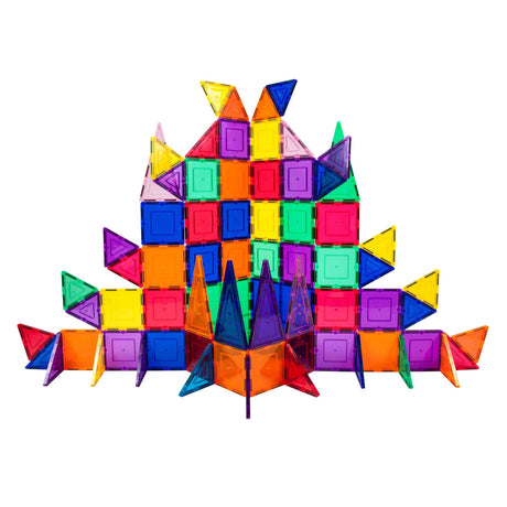 Hrací sada Selecta picassotiles - magnetické stavební destičky, 101 dílků.