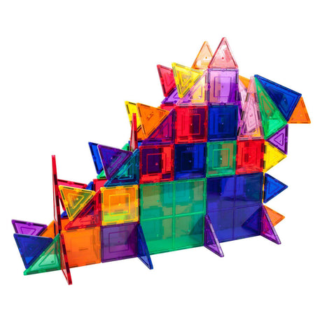 Hrací sada Selecta picassotiles - magnetické stavební destičky, 101 dílků.