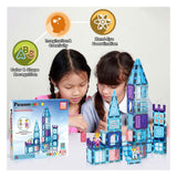 Selecta picassotiles winter theme - magnetic building tiles, 72 pcs.
