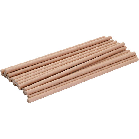 Creativ Company Słomki Zniszczonego Kraft Paper, 250st.