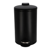 Daily home pedal bin 12l black