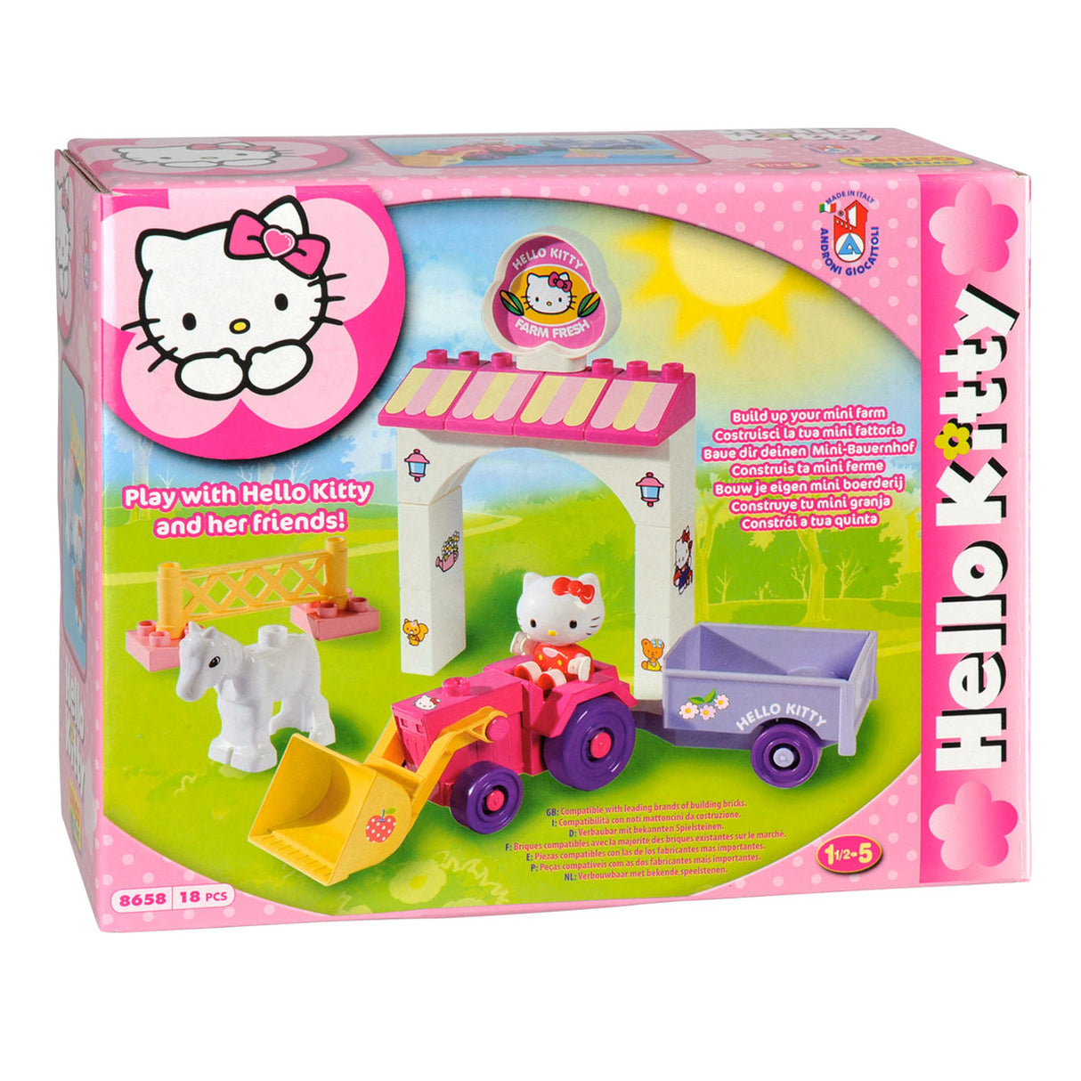 Unico Hello Kitty Mini Farm