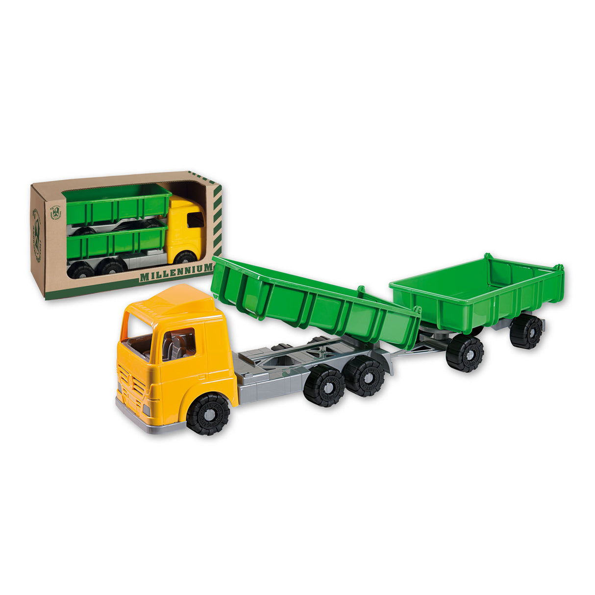 Androni truck with trailer, 90cm