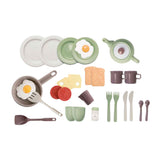 Dantoy breakfast set, 29 pieces.