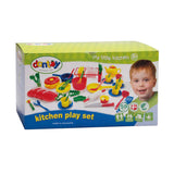 Dantoy kitchen tableware, 59 pieces.