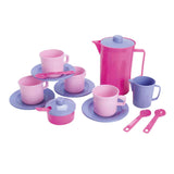 Dantoy coffee set pink, lilac 17 pcs.