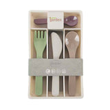 Dantoy cutlery set, 17 pieces.