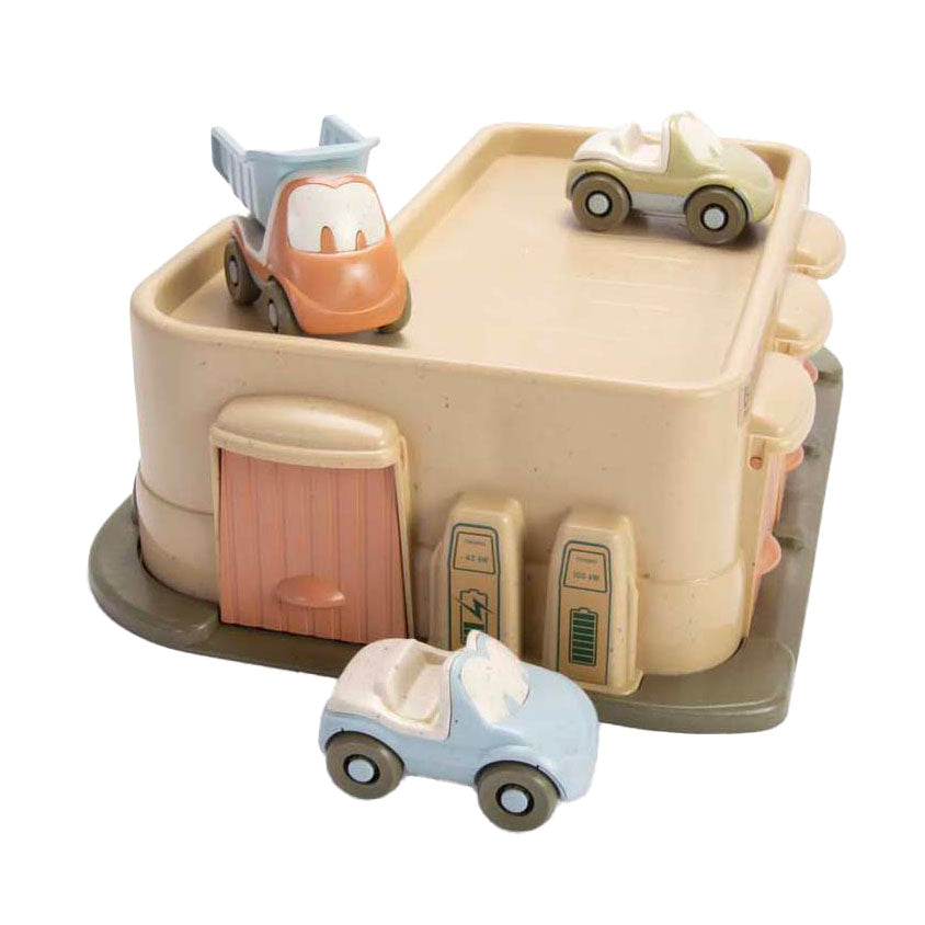 Dantoy toy garage 3 cars