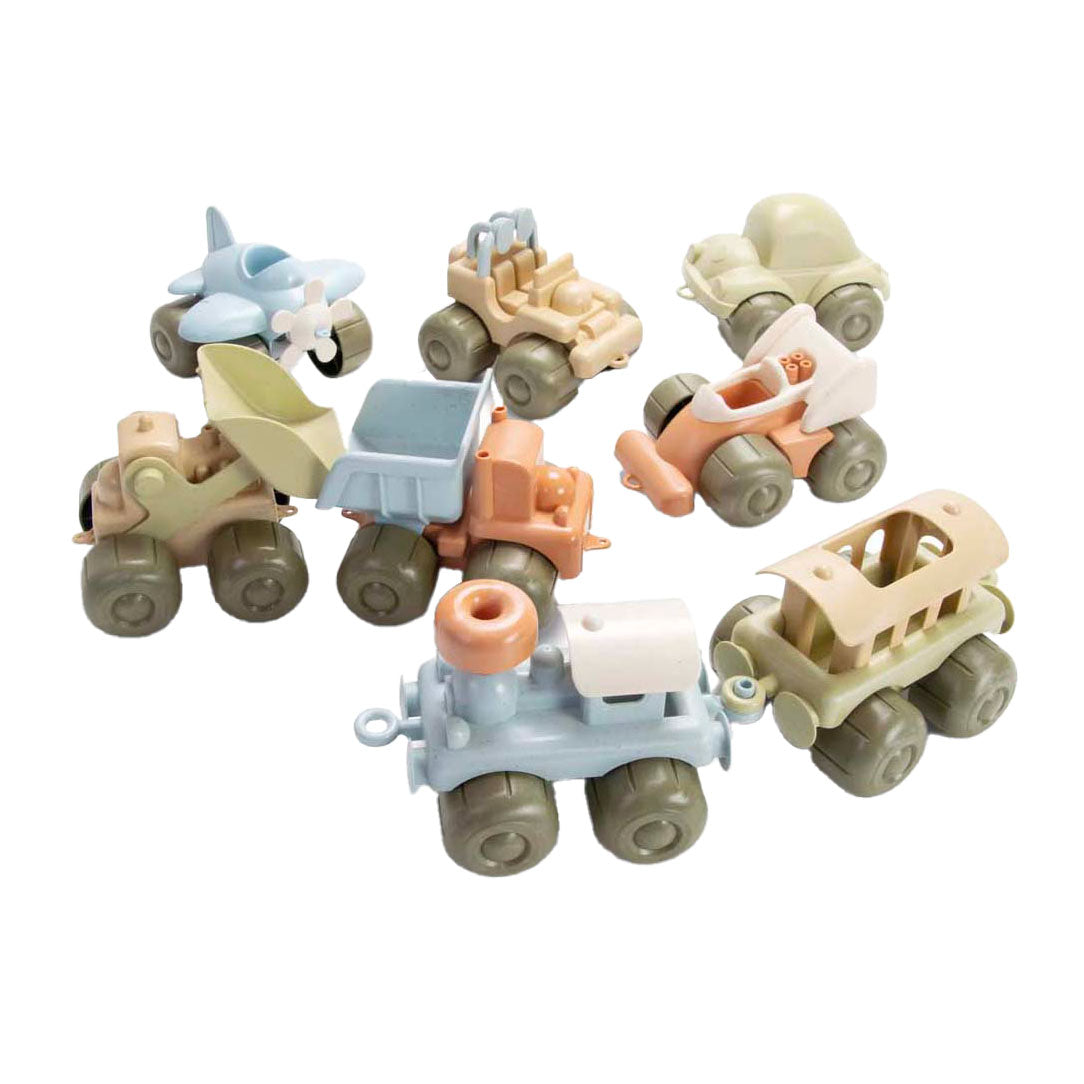 Dantoy vehicles, 8 pcs.