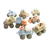 Dantoy vehicles, 8 pcs.