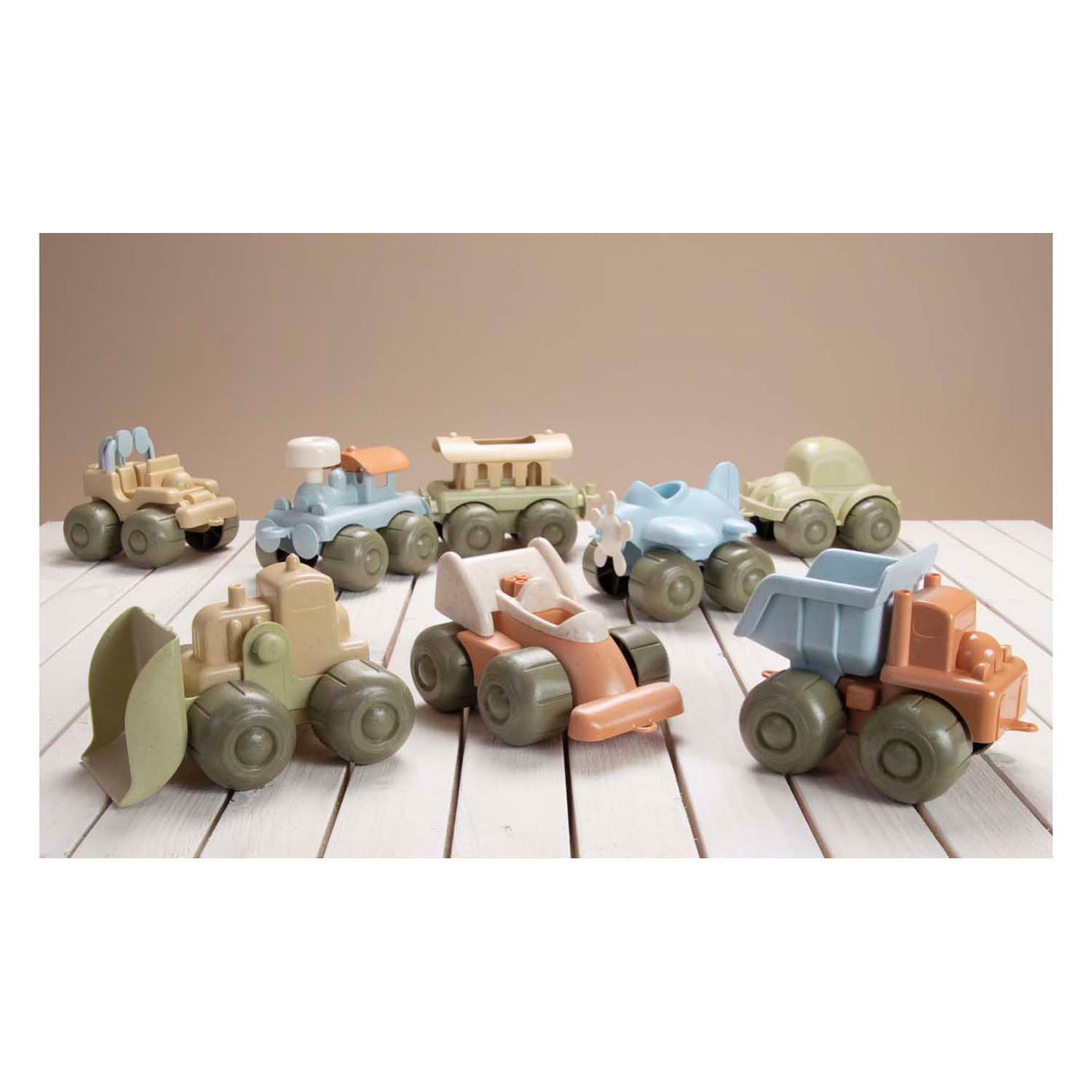 Dantoy vehicles, 8 pcs.