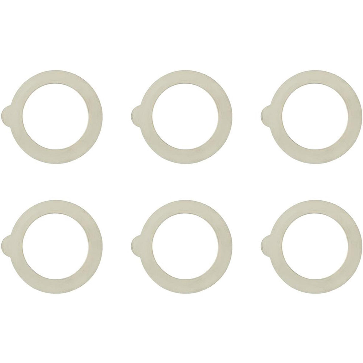Bormioli rocco fido preserving jar ring round rubber 90 mm 6 pieces for preserving jar