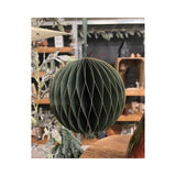 HBx natural living julkulspapper 15cm grönt