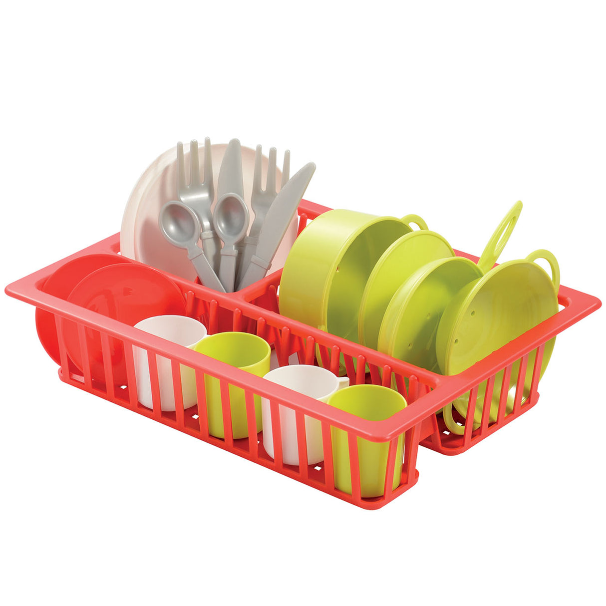 Ecoiffier 100% chef drift rack with crockery