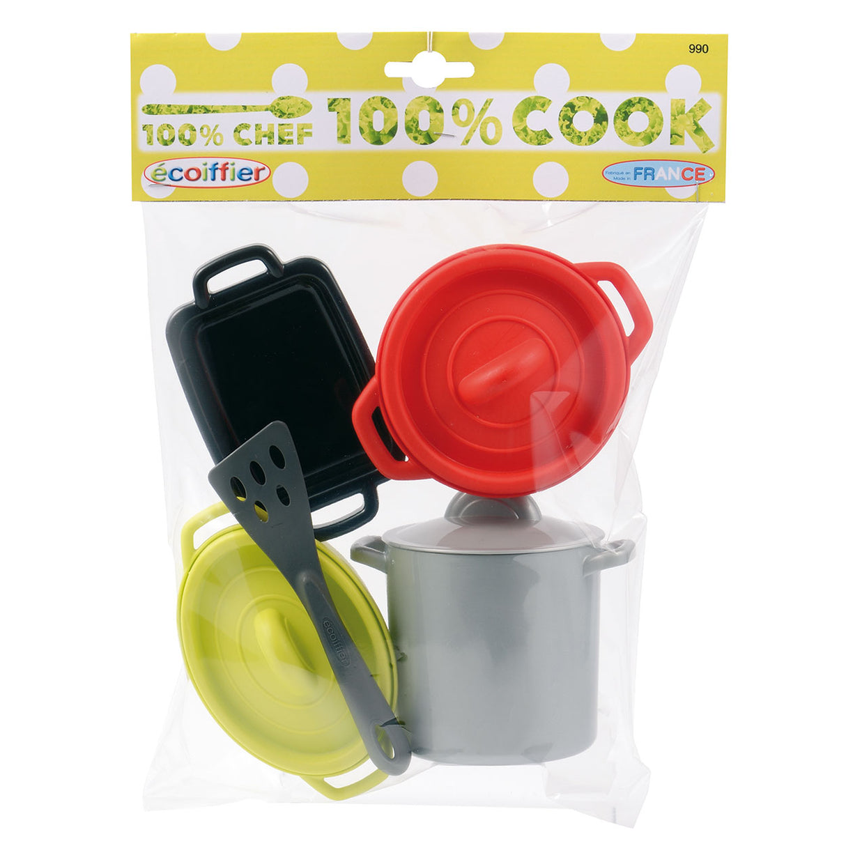 Ecoiffier 100% chef Pan Set