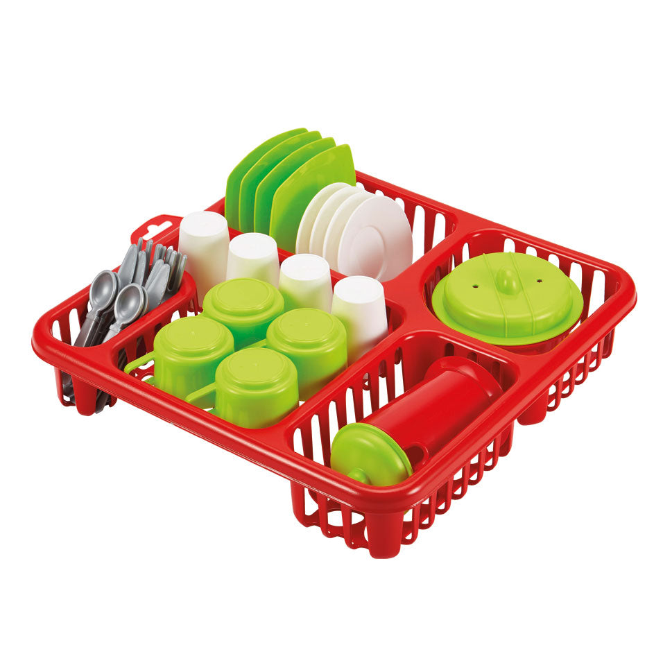 Ecoiffier 100% chef drain rack with accessories