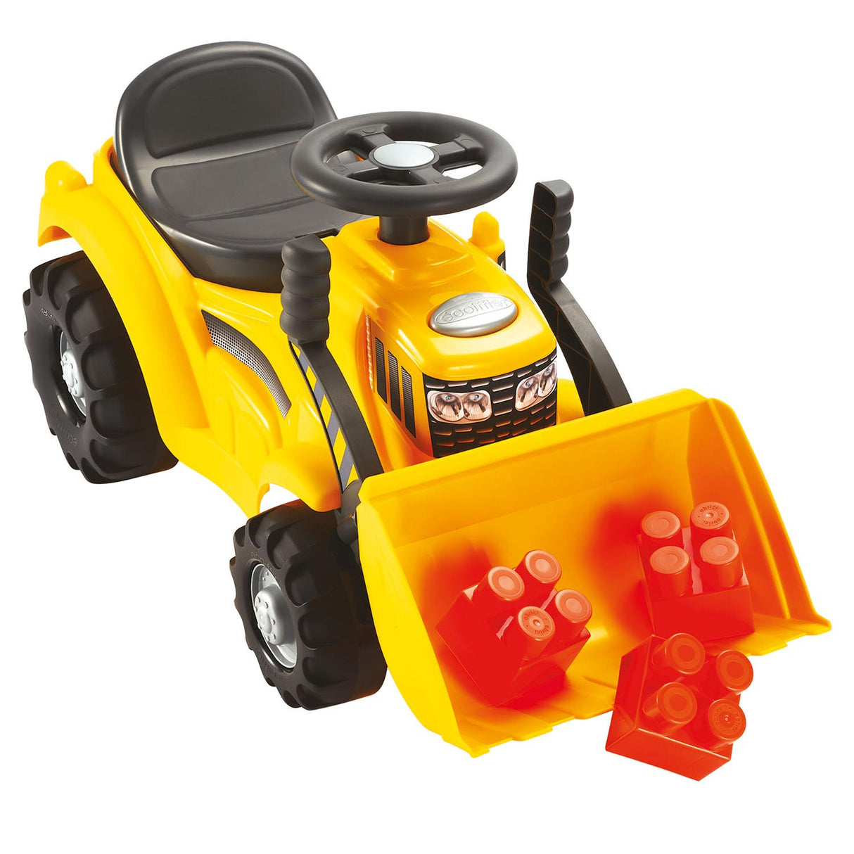 Abrick Maxi Tractor para caminar con cargador frontal