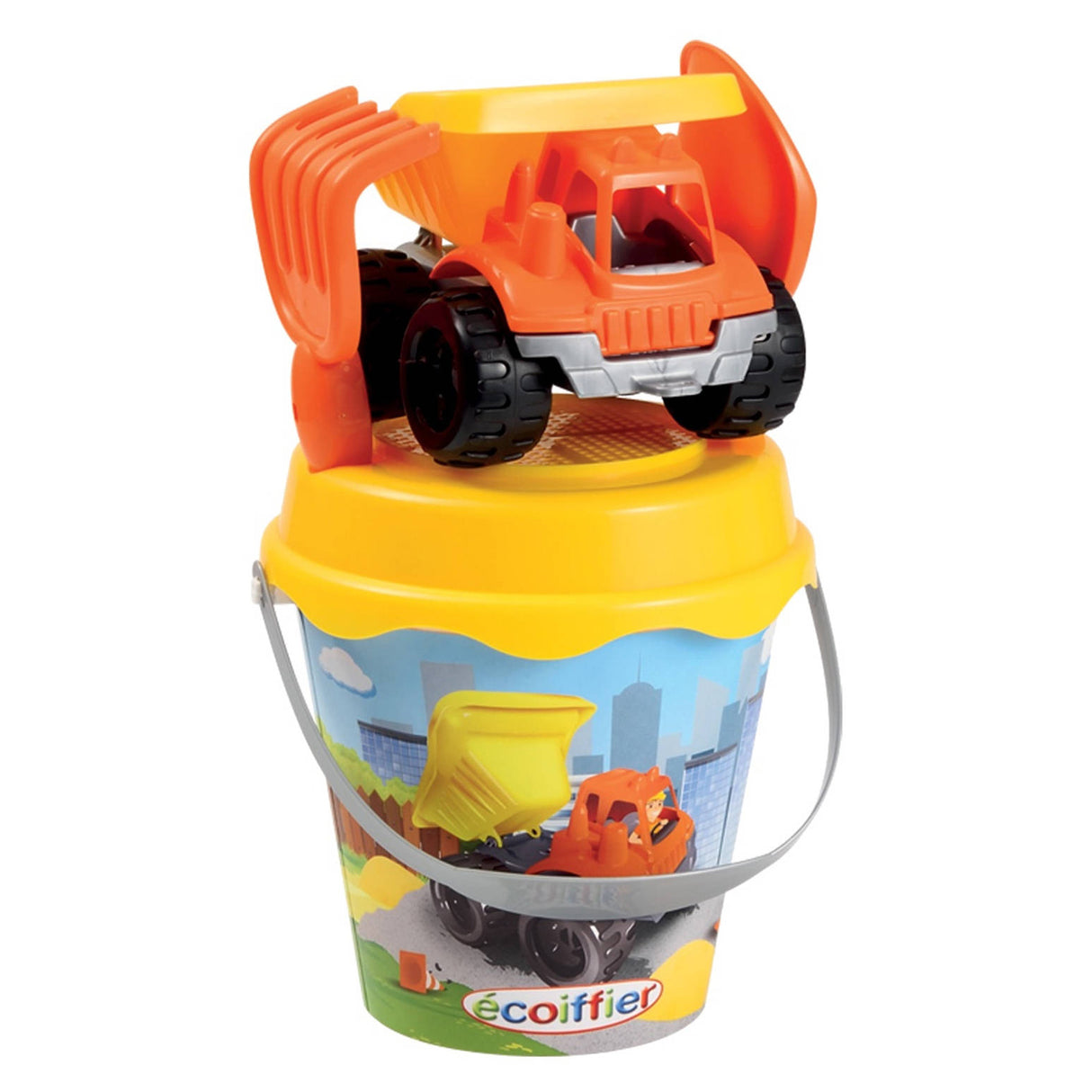 Ecoiffier Beach Set s Tilt Truck