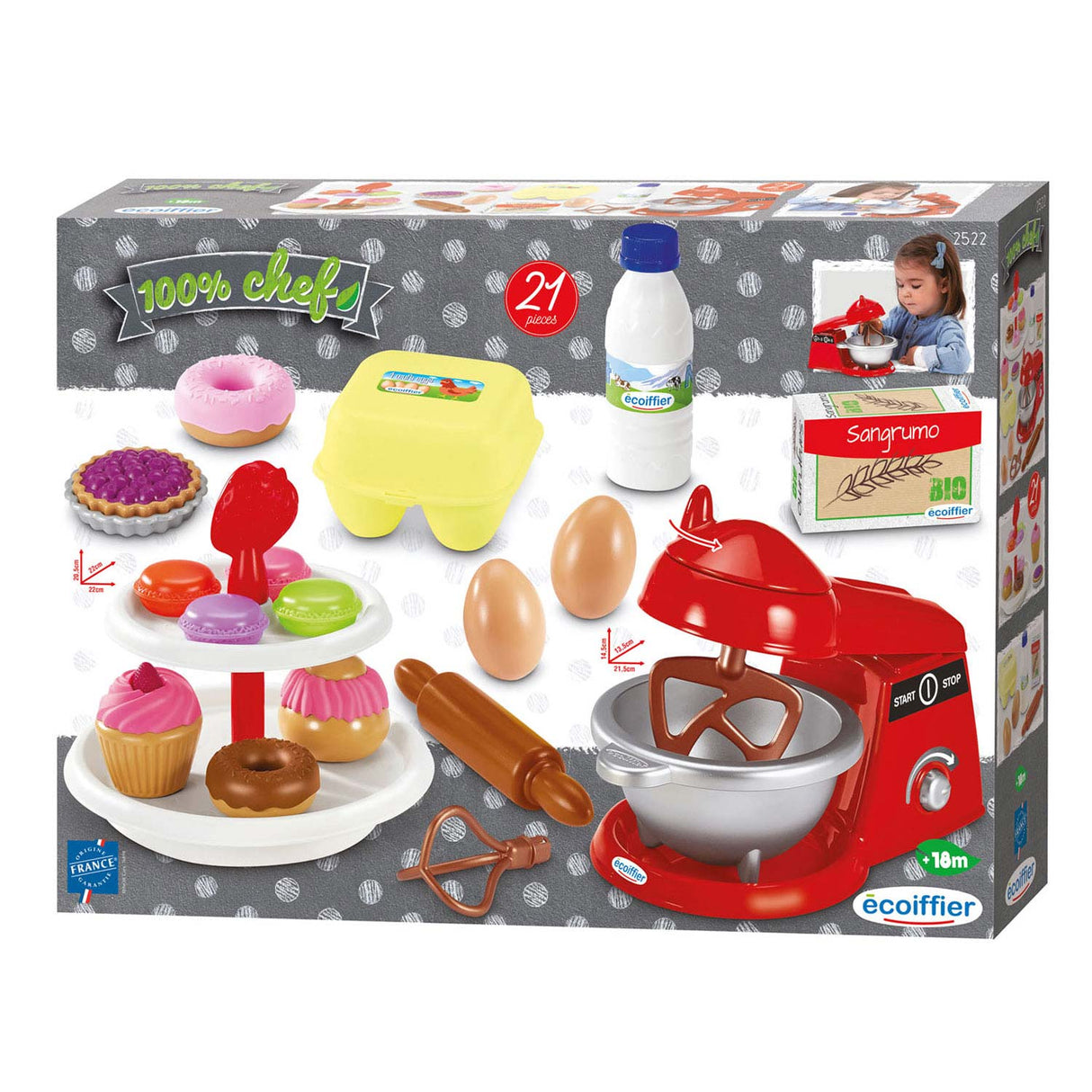 Ekoiffier 100% Patisserie Set, 21dlg.