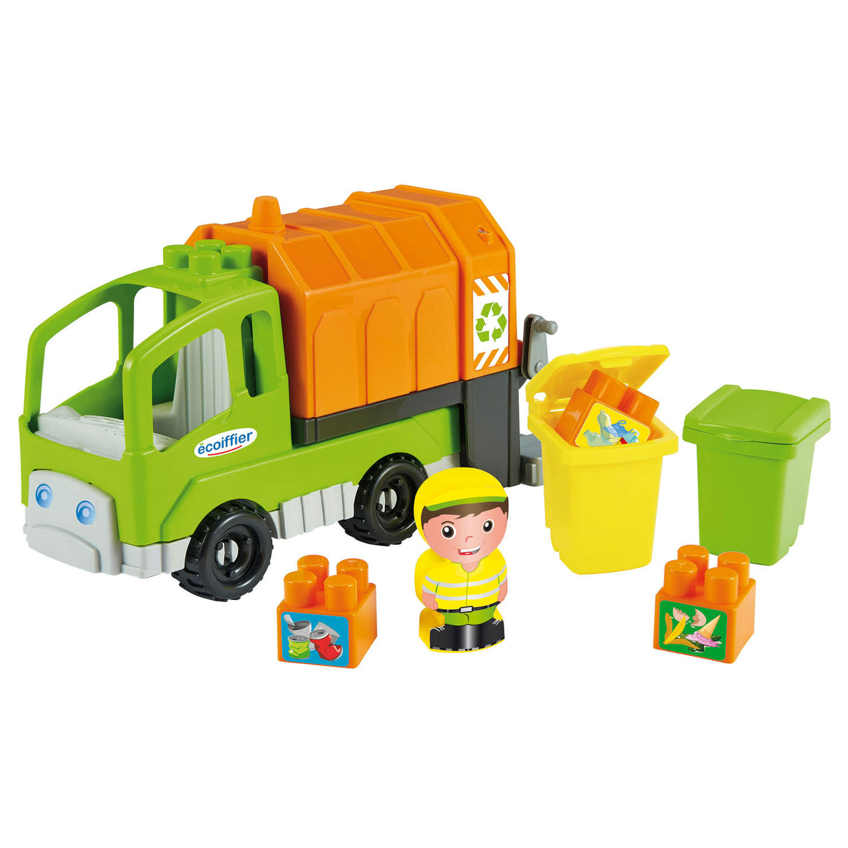 Awinick Garbage Truck z akcesoriami