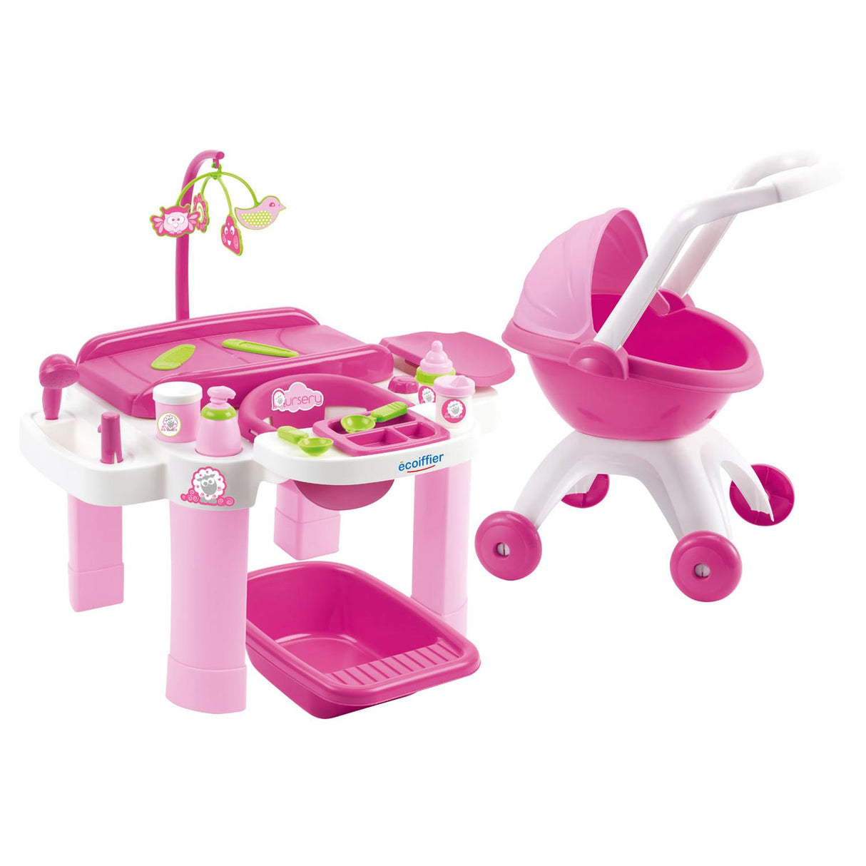 Ecoiffier Ecoffier Care set with doll truck