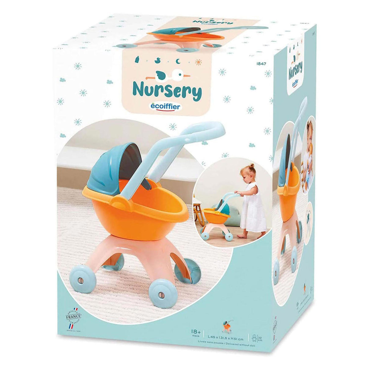 Ecoiffier Nursery doll truck