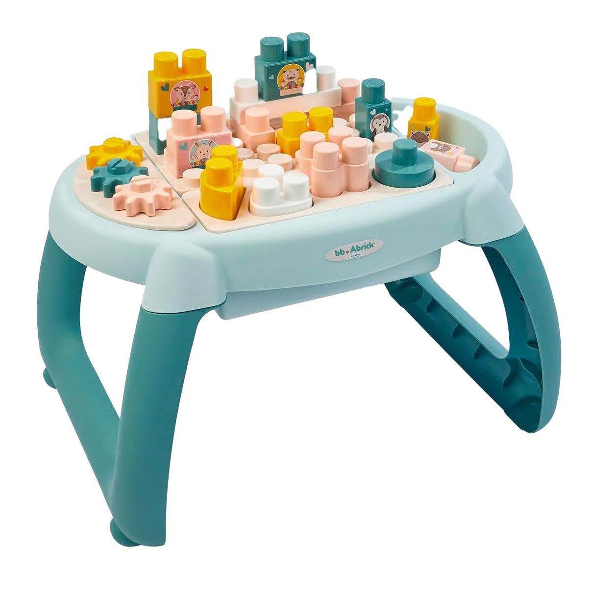 Abrick first activity table with blocks