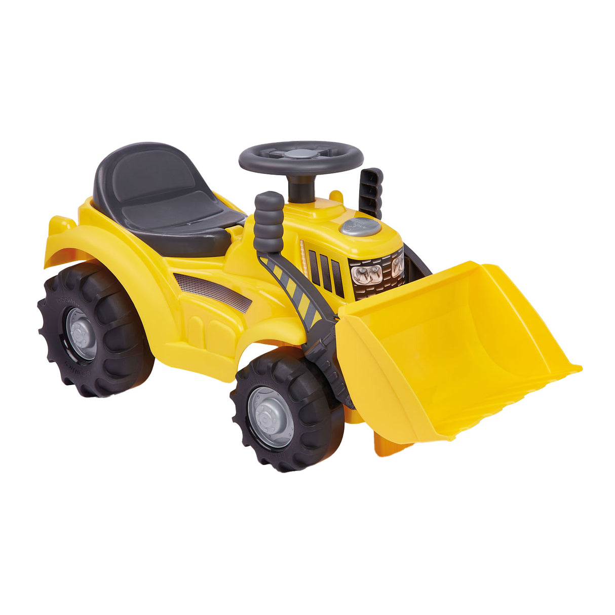 Ecoiffier maxi walking tractor with front loader