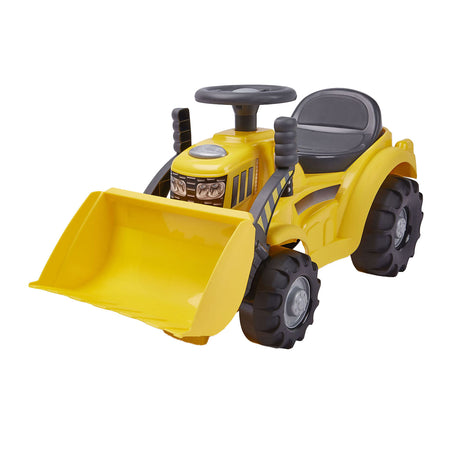 Ecoiffier ecoiffier maxi vaikštantis traktorius su priekiniu krautuvu