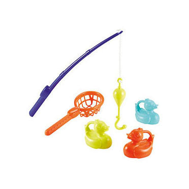 Ecoiffier fish game ducks with landing net, 5dlg.