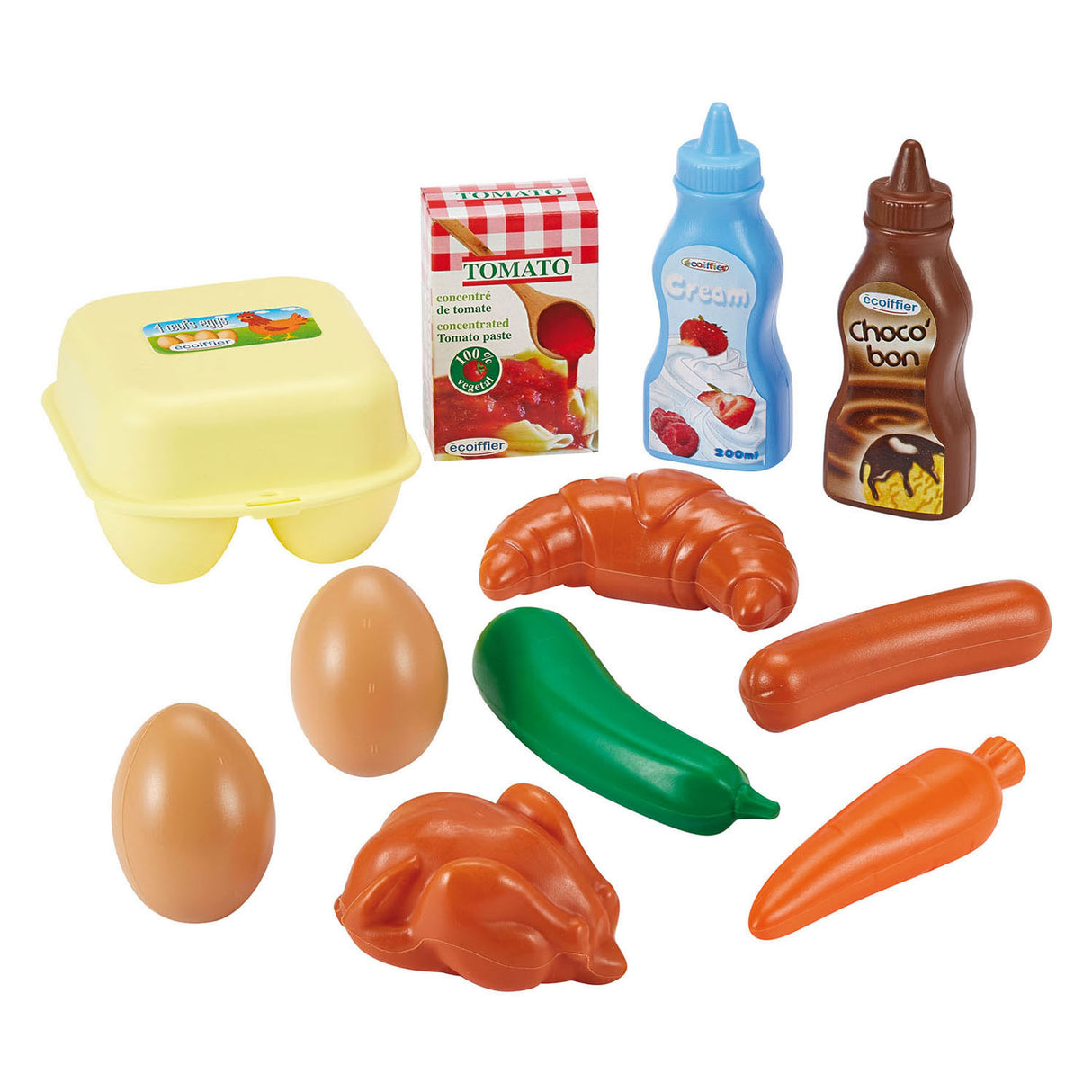 Ecoiffier Playetts Breakfast Play Set, 11dlg.